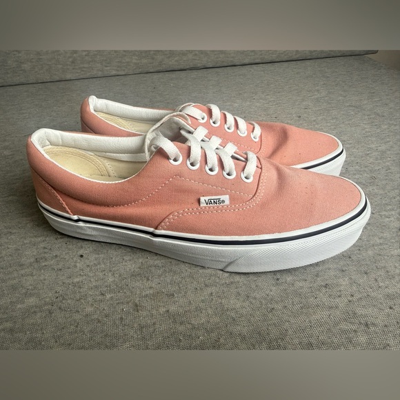 Vans Shoes - Vans Era Low-Top Skate Shoes Women's Sz 9.5/Men's Sz 8 Rose Dawn/True White